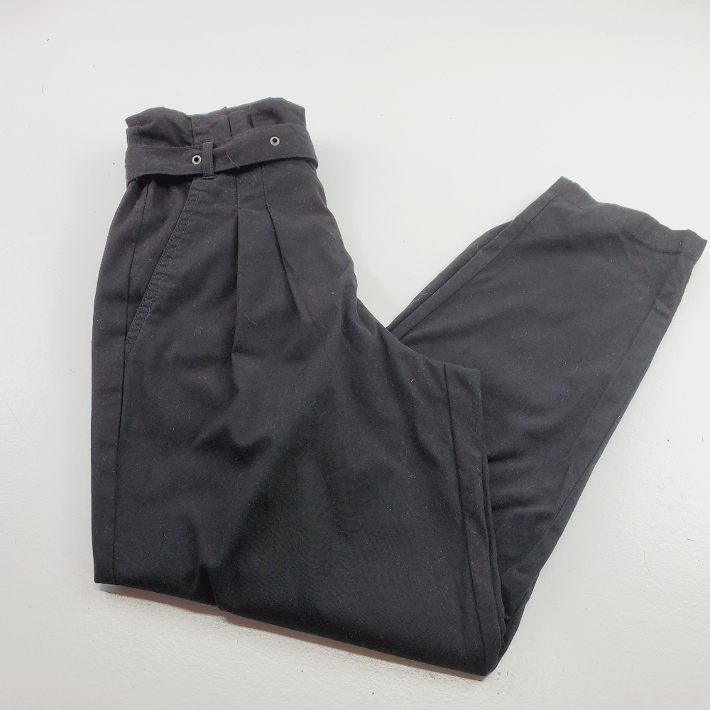 Garage Women Belted Paper Bag Pants Size Medium